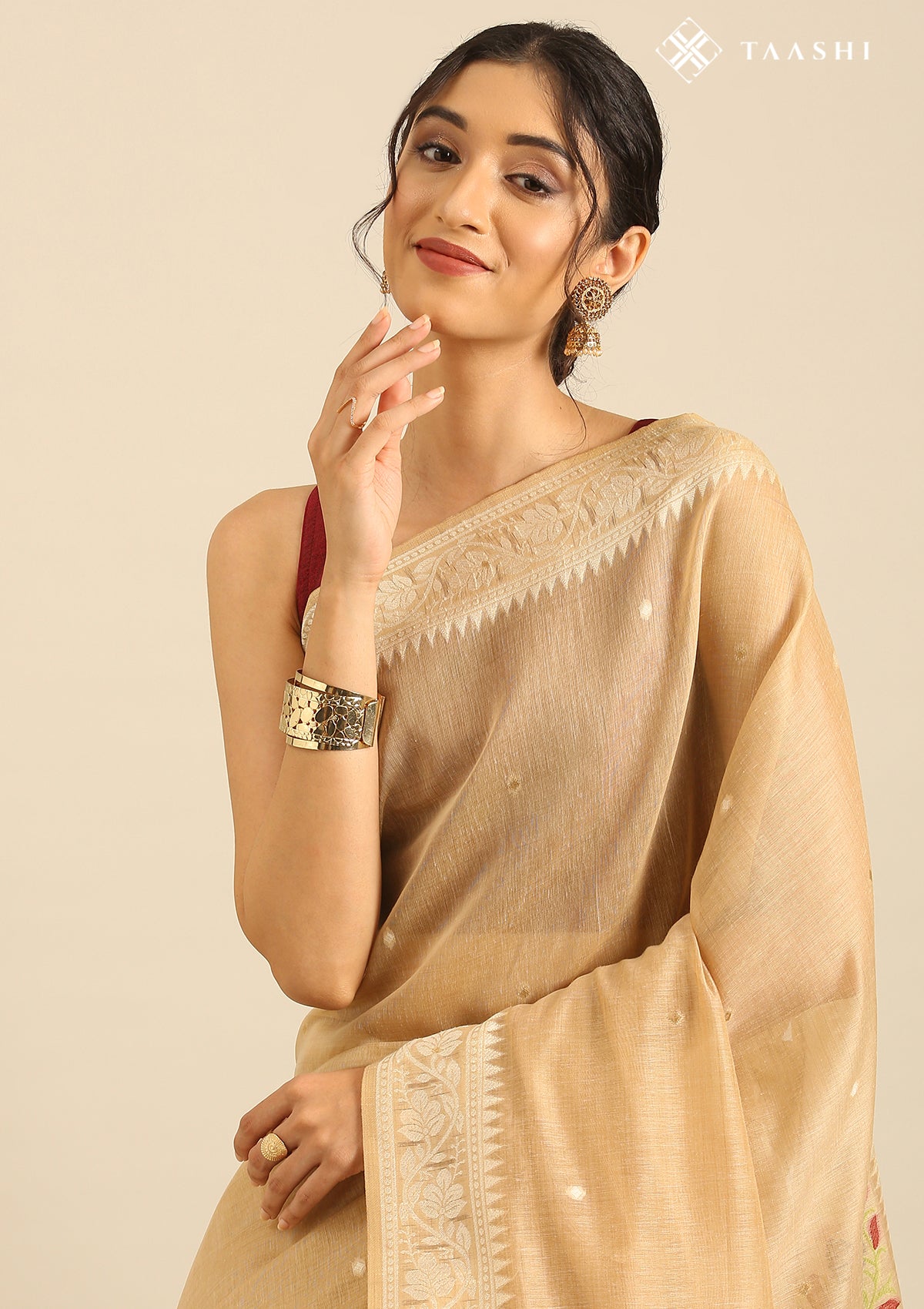 Linen Saree