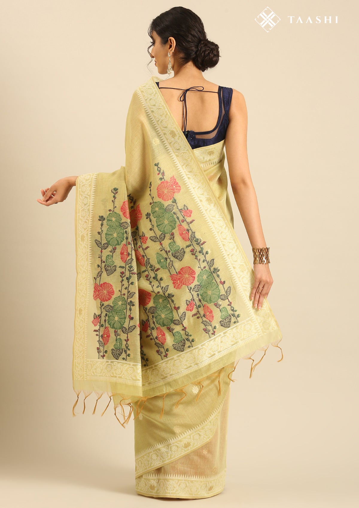 Linen Saree
