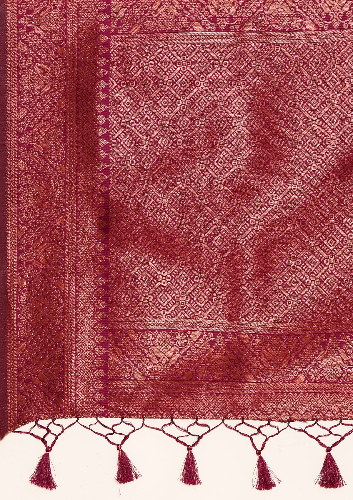 Floral Design Saree