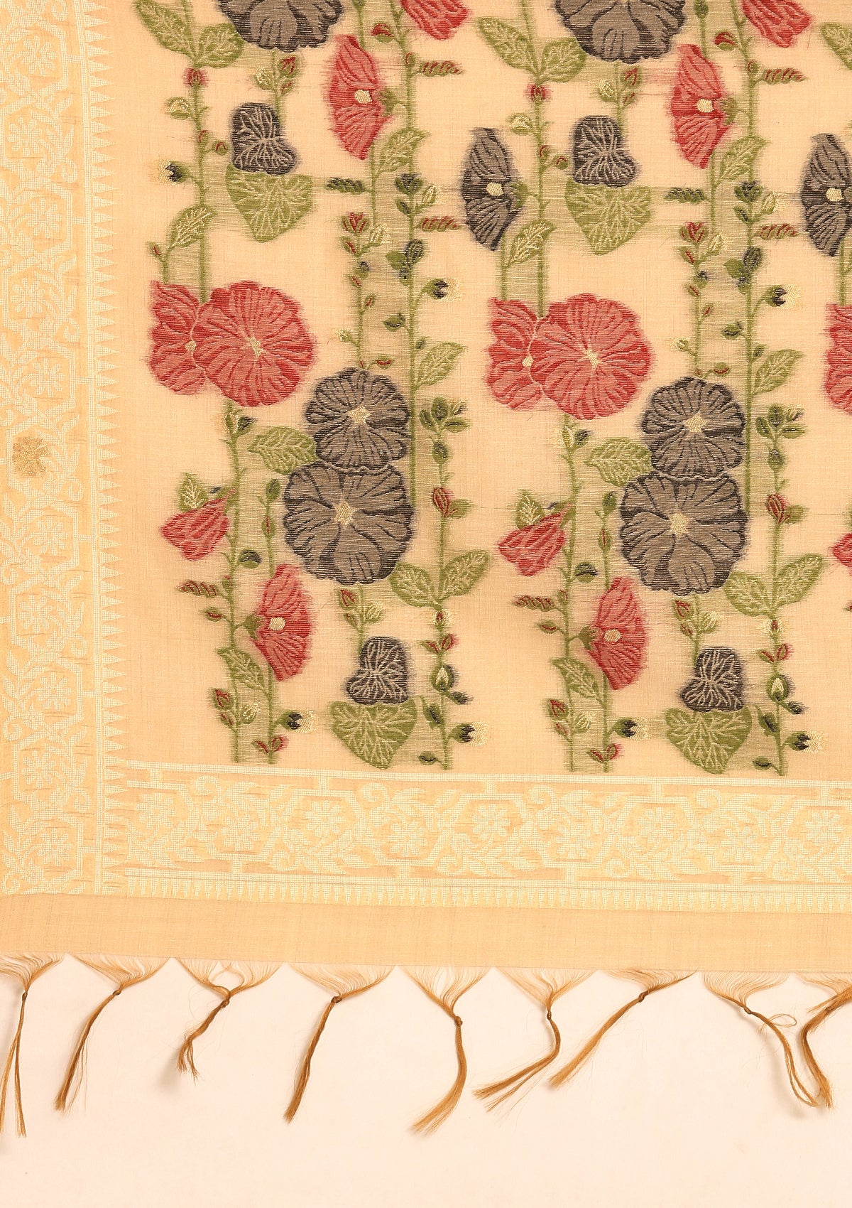 Linen Woven Saree