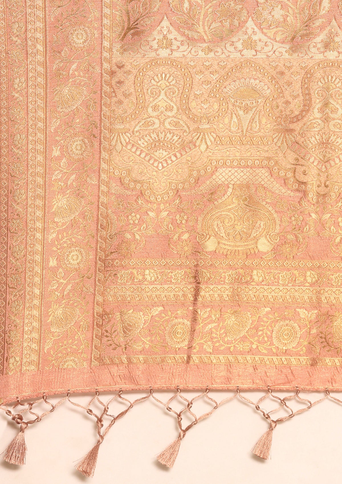 Paster Copper Banarasi Saree