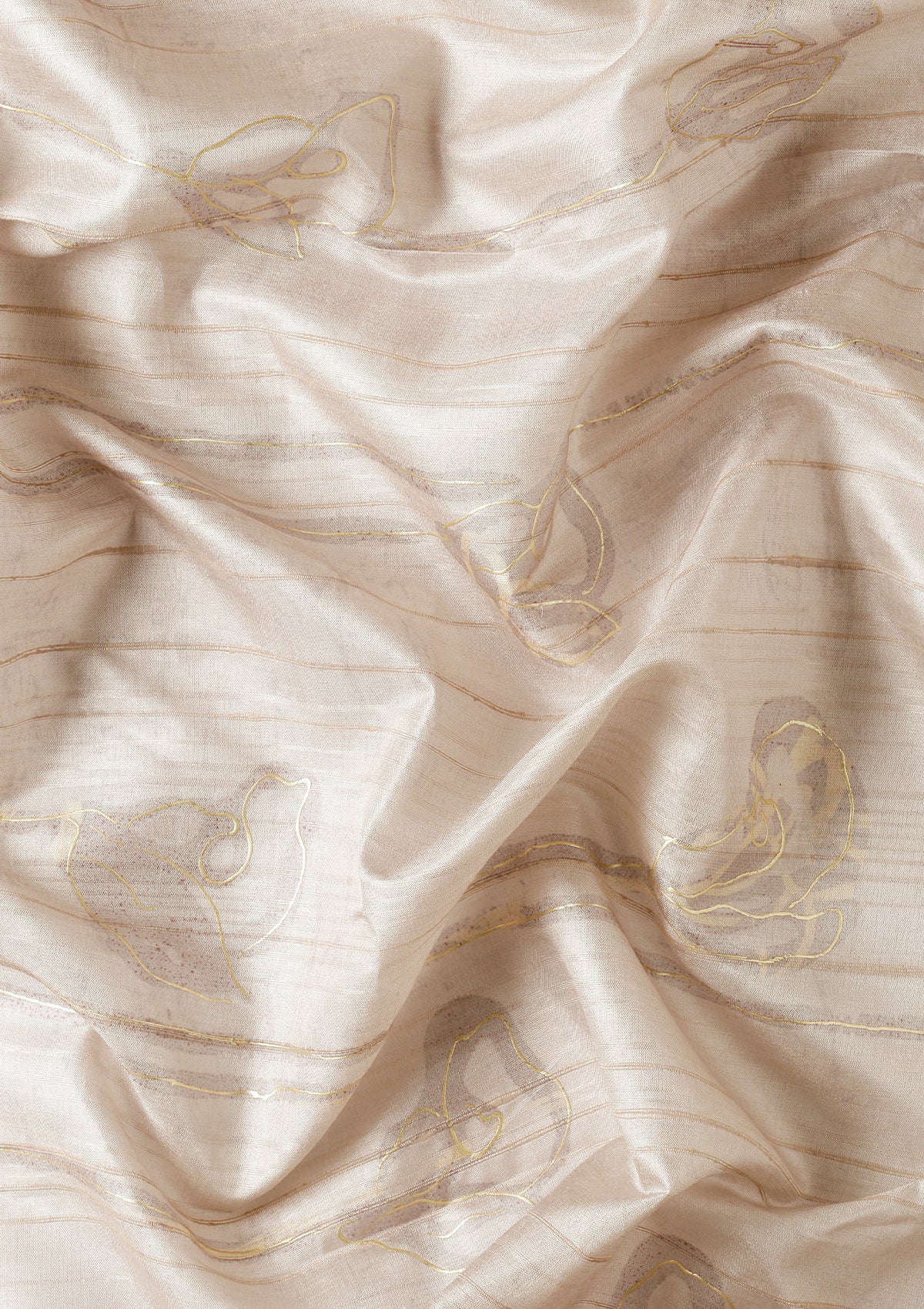Mauve Tussar Saree