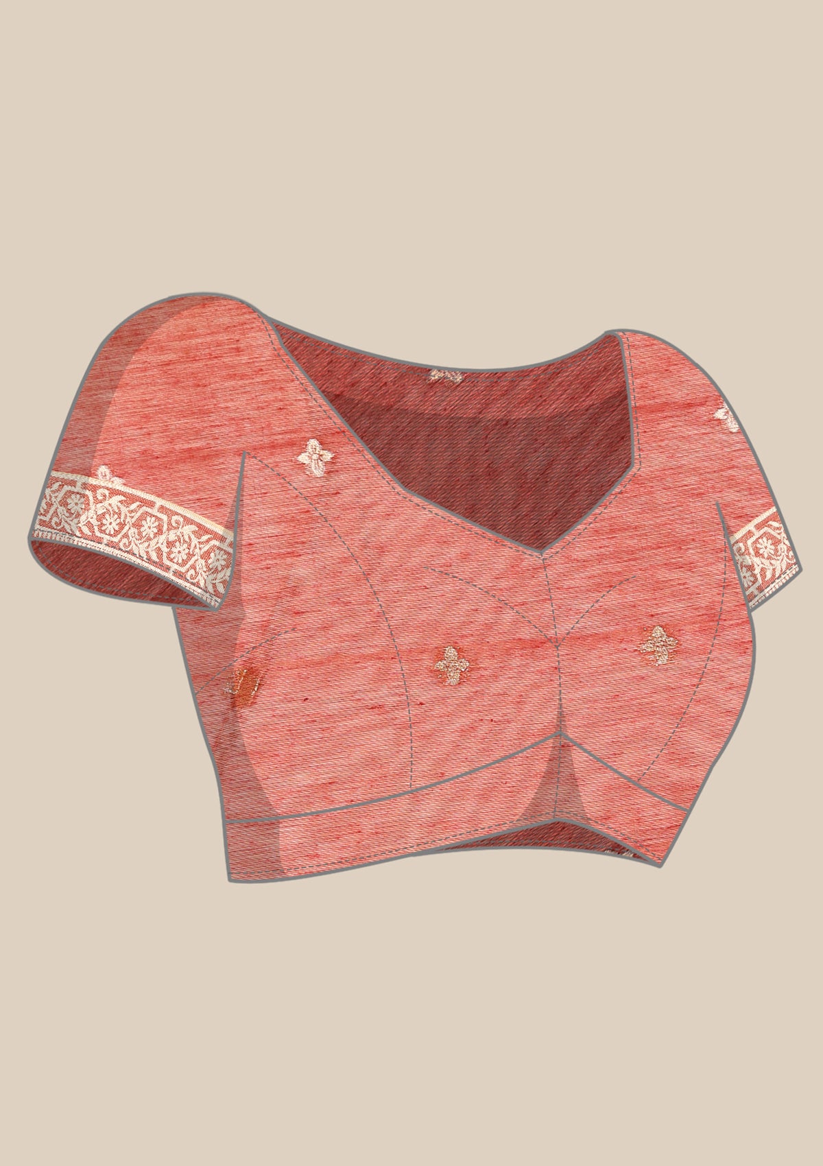 Linen Woven Saree