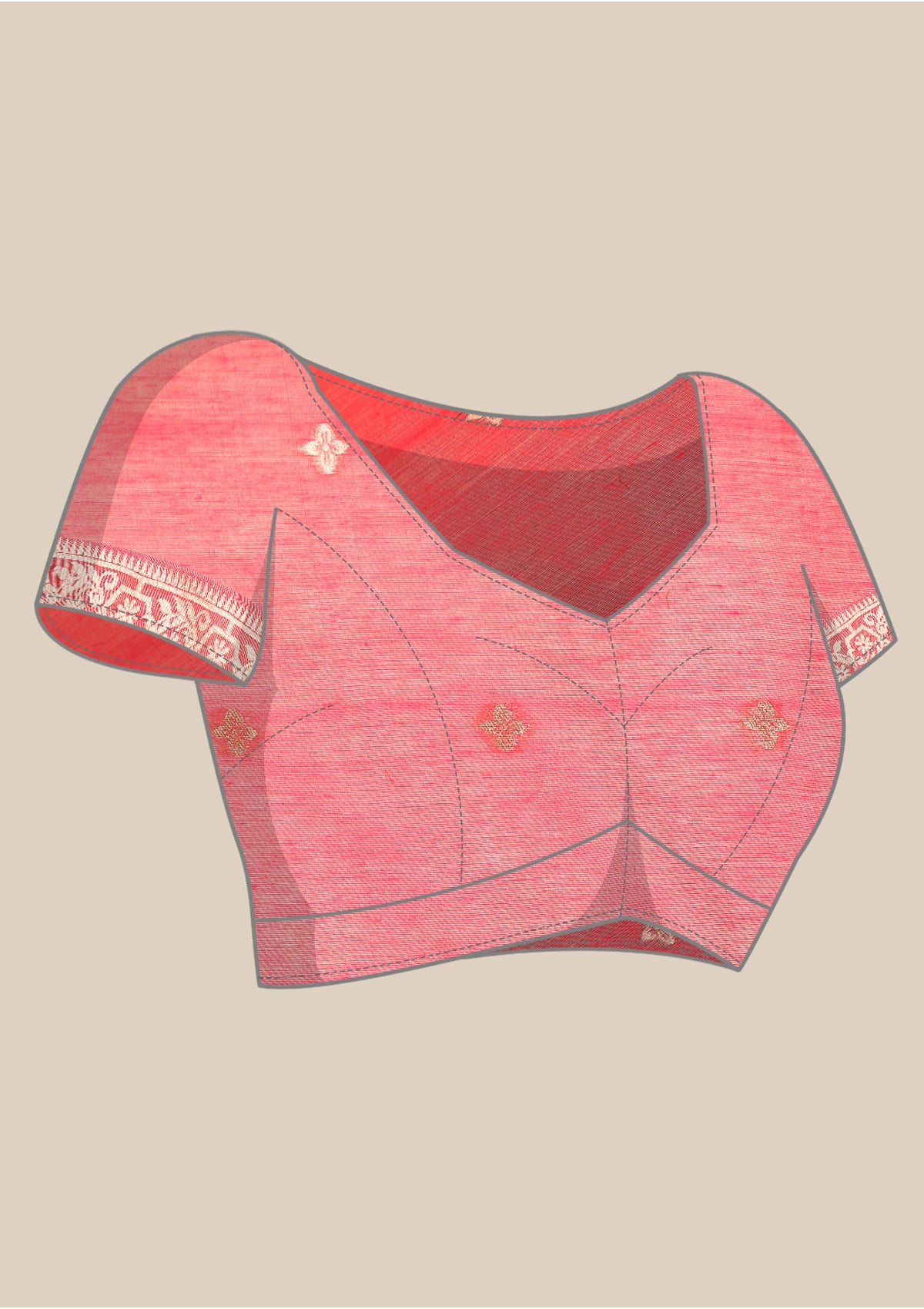 Linen Saree