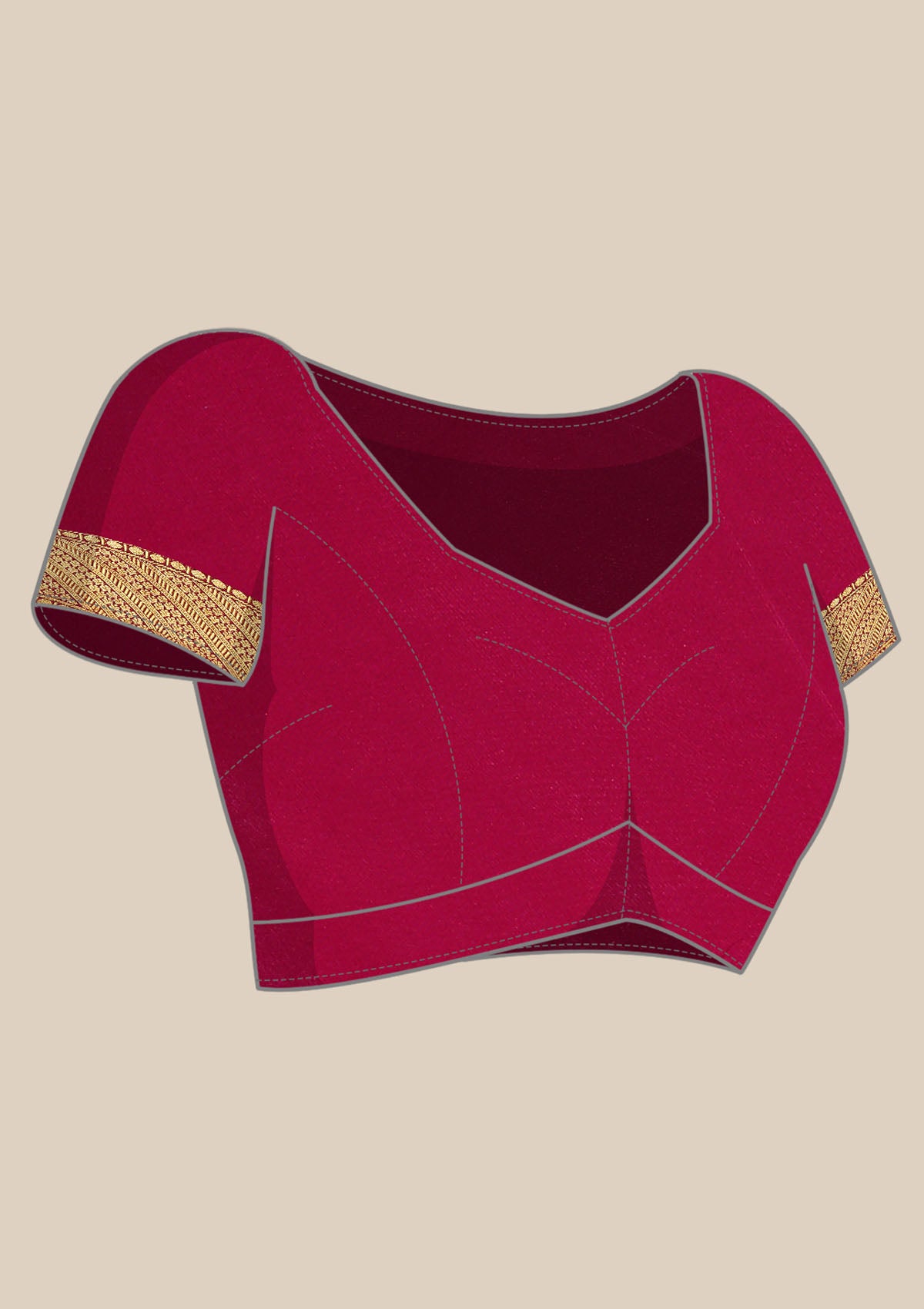 Woven Mysore Silk Saree