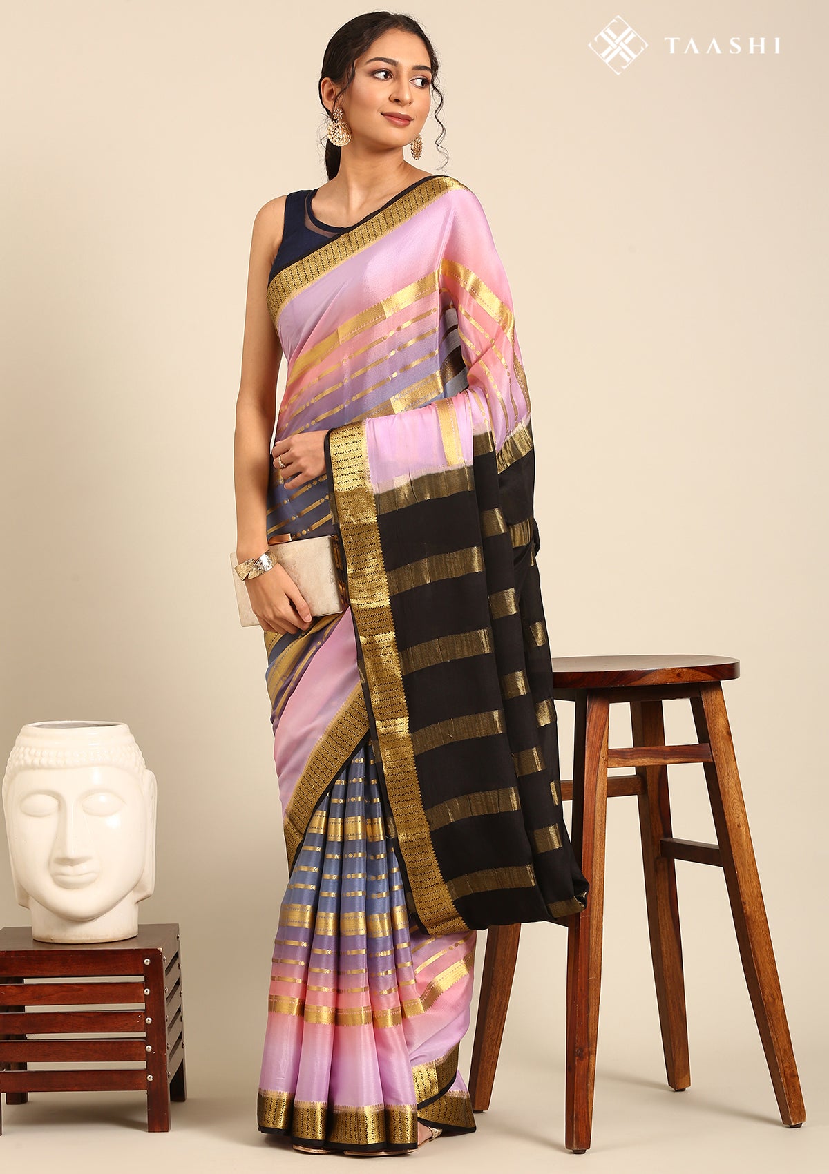 Woven Mysore Silk Saree