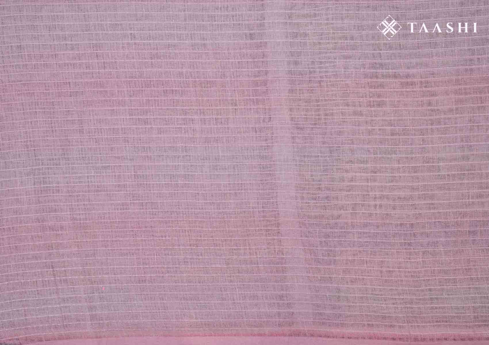 Multicolor Striped Linen Saree