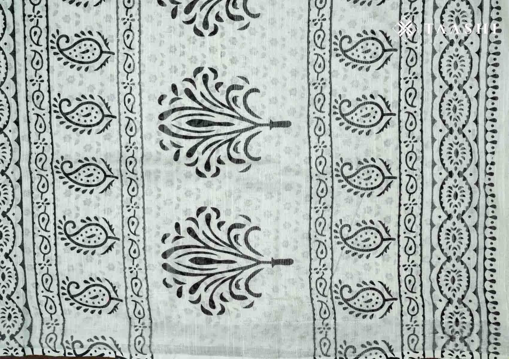 Linen Saree