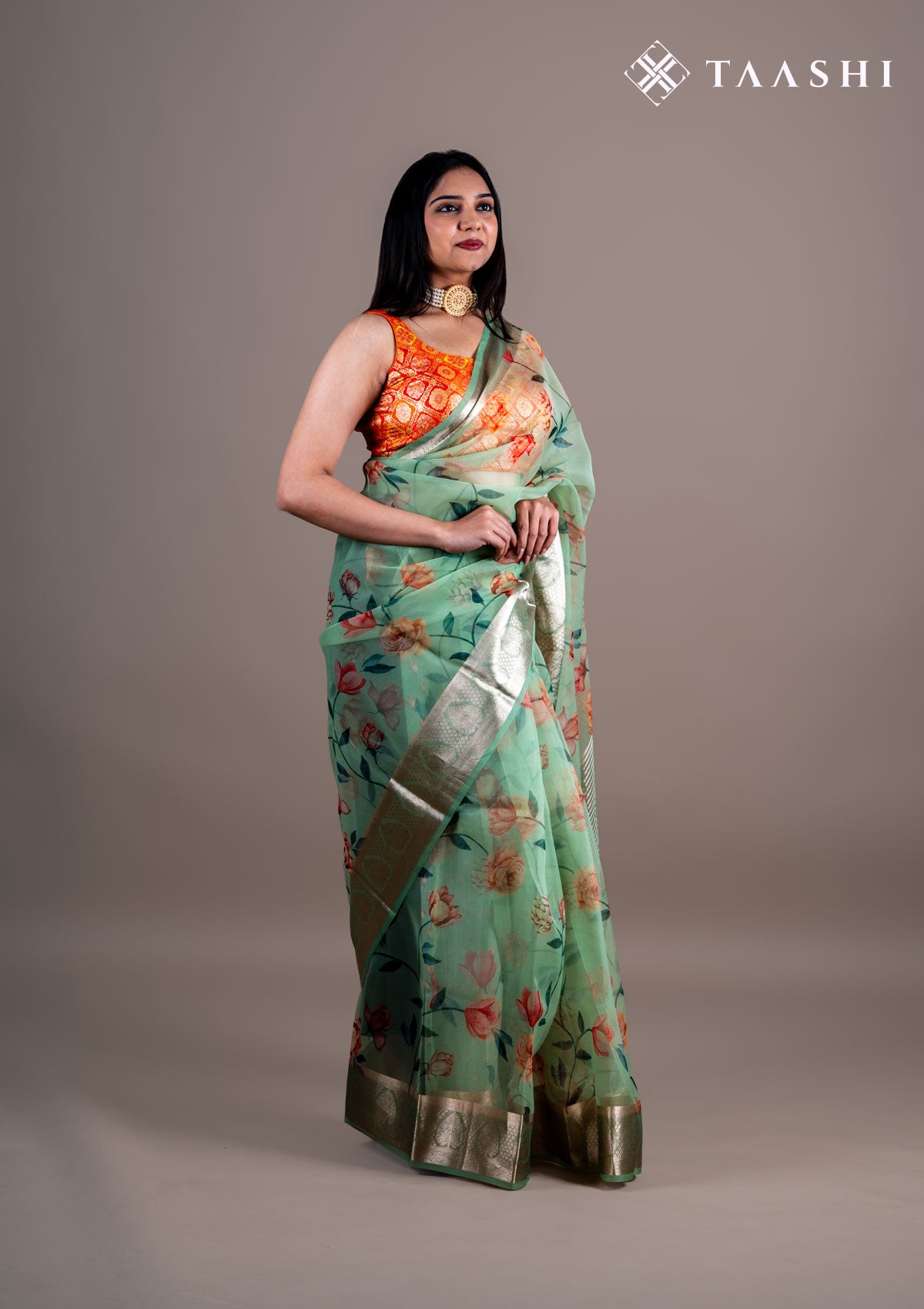 Organza Saree