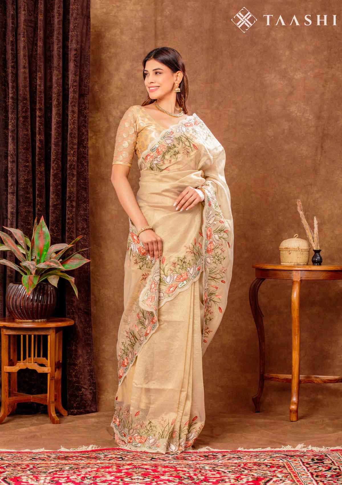 Tissue Saree