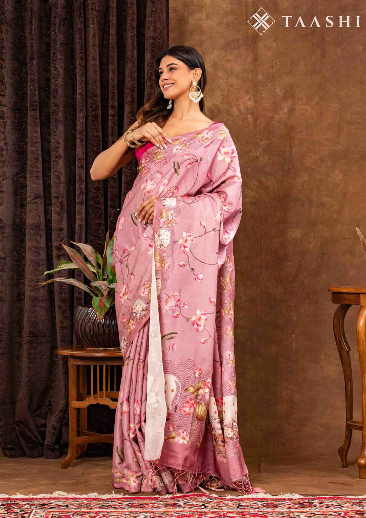 Semi Tussar Saree