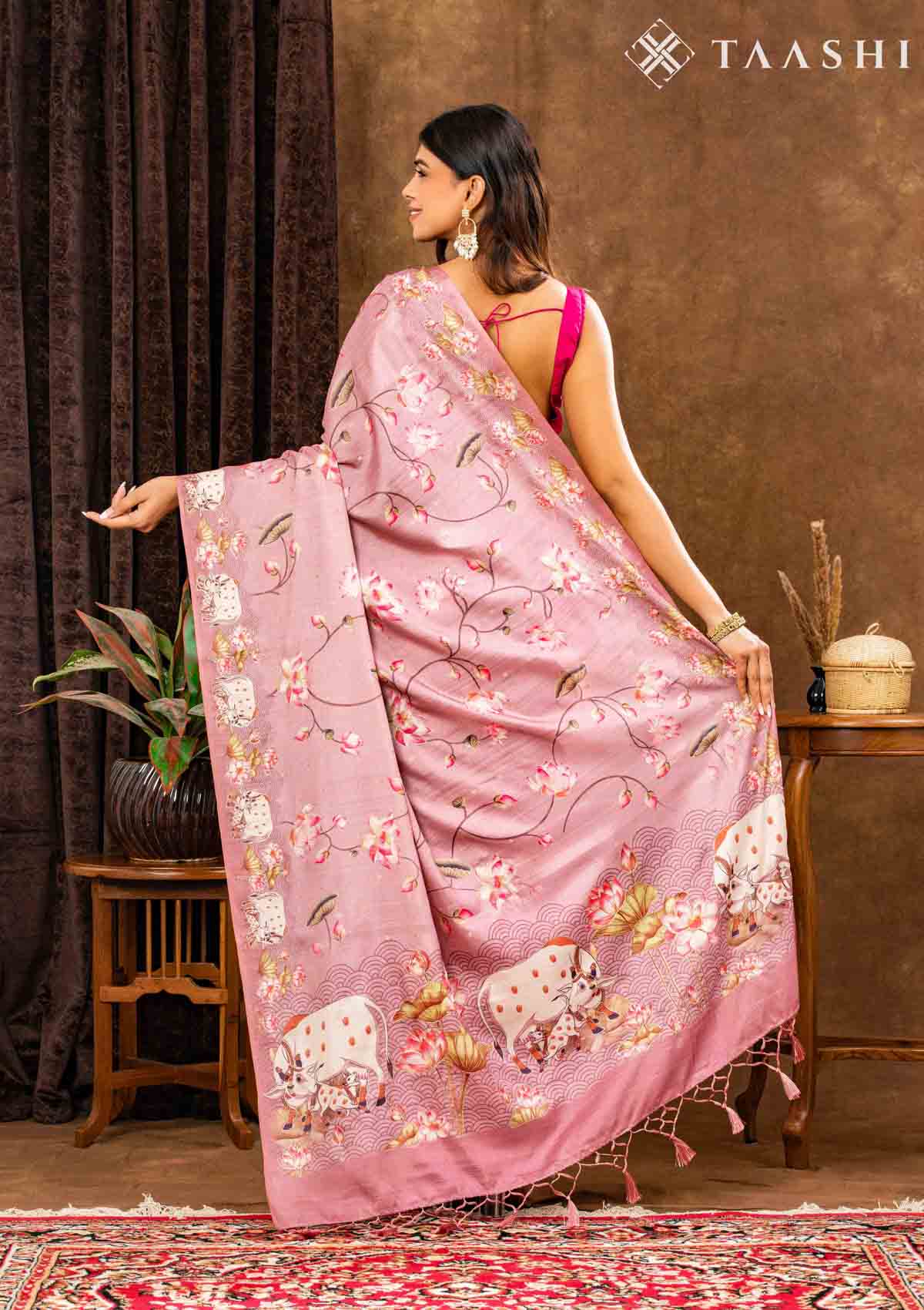 Semi Tussar Saree
