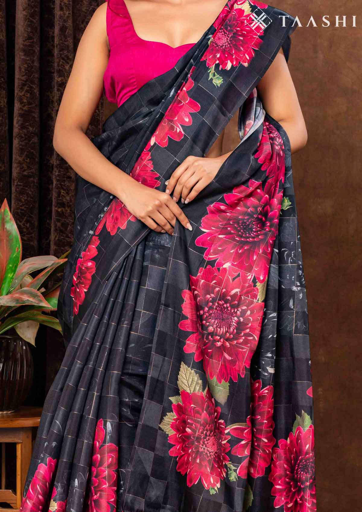 Satin Saree