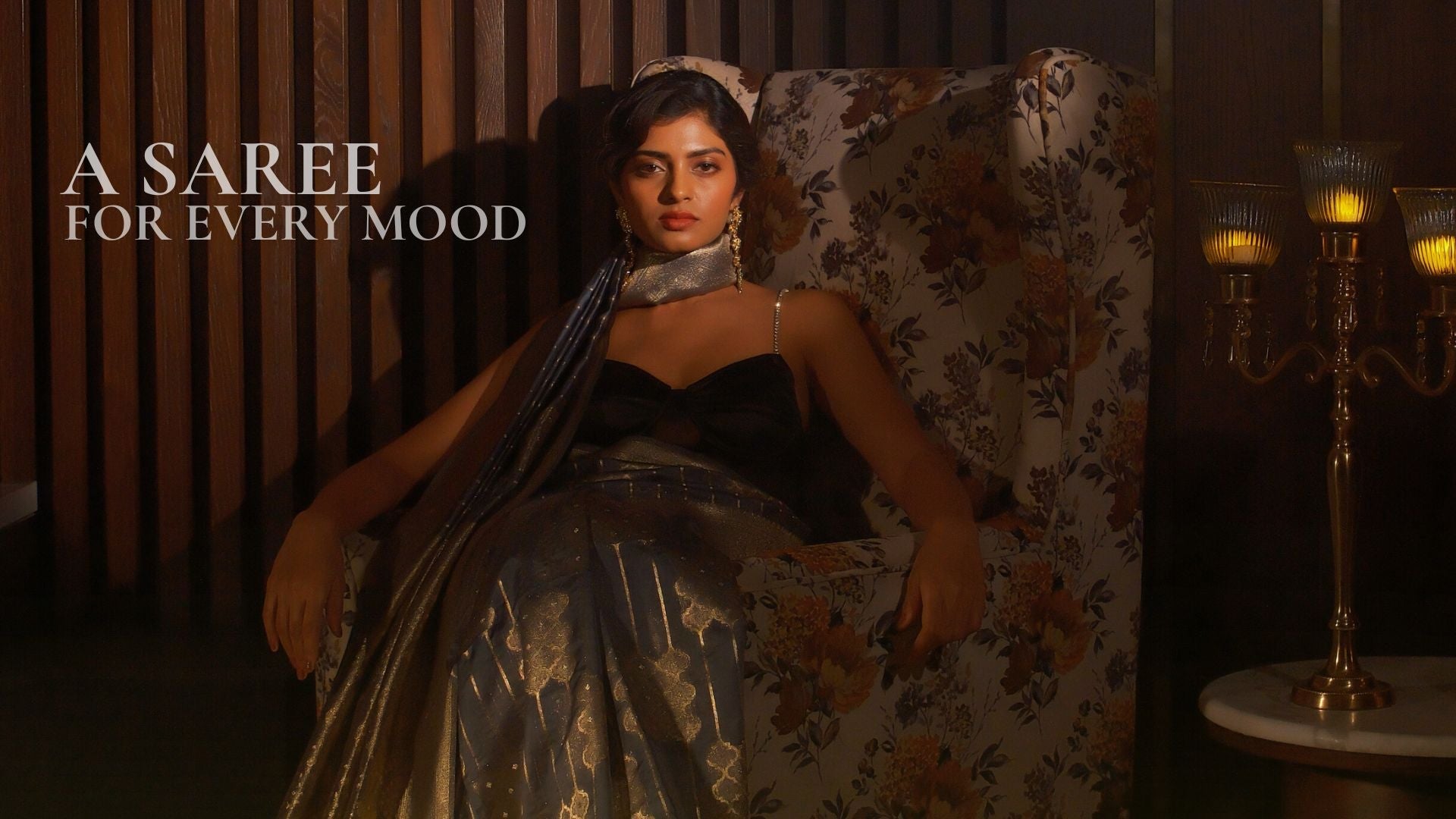 A saree for every mood.