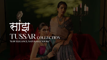 Threads of Time: A Journey Through Taashi’s Tussar Silk Sarees