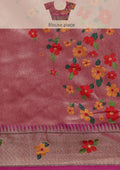 Magenta Paithani Pattern Tussar Saree - Taashi