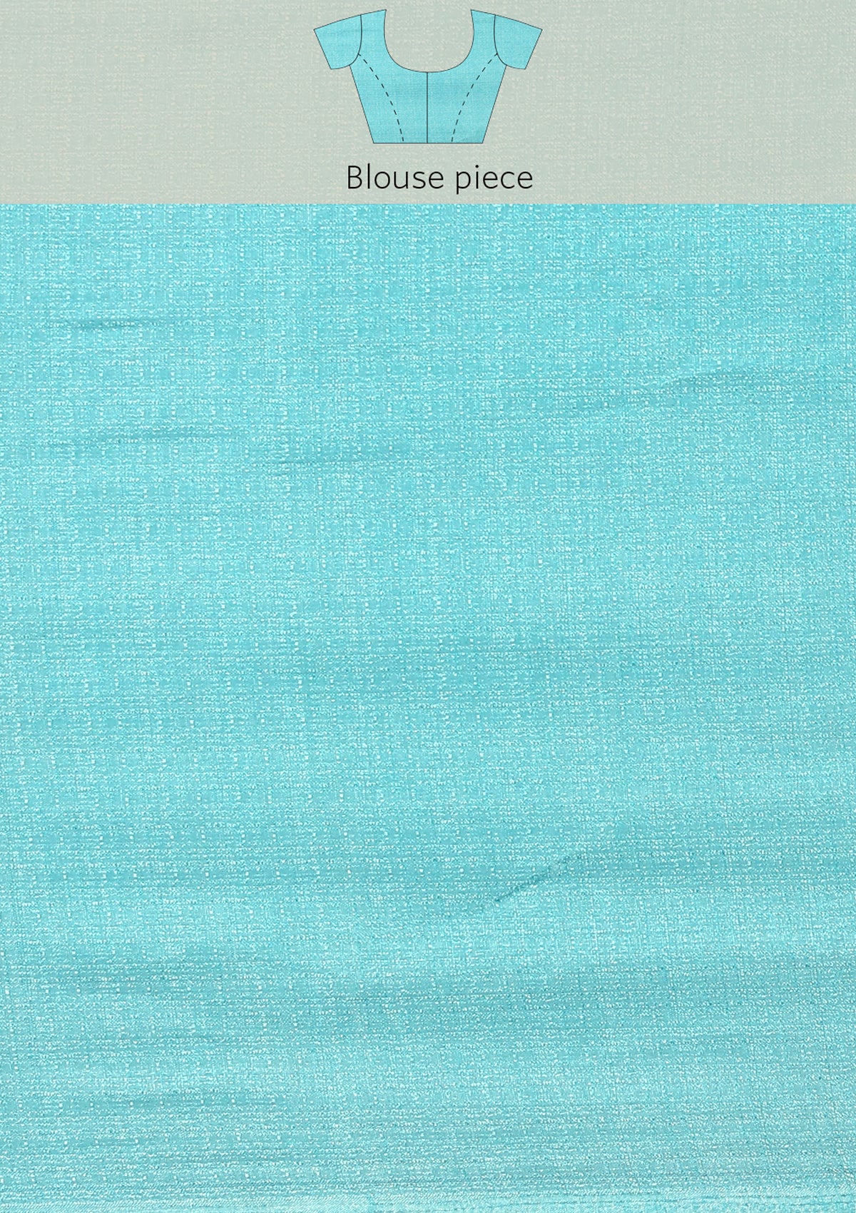 Cream Contrast Zigzag Printed Art Tussar Matka Silk Saree - Taashi