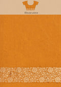 Mustard Butta Woven Tussar Saree - Taashi