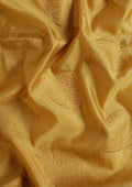 Golden Betel Leaf Woven Tussar Saree - Taashi