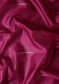 Dark Violet Placement Jacquard Woven Tussar Saree - Taashi