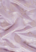 Mauve Floral Woven Tussar Saree - Taashi