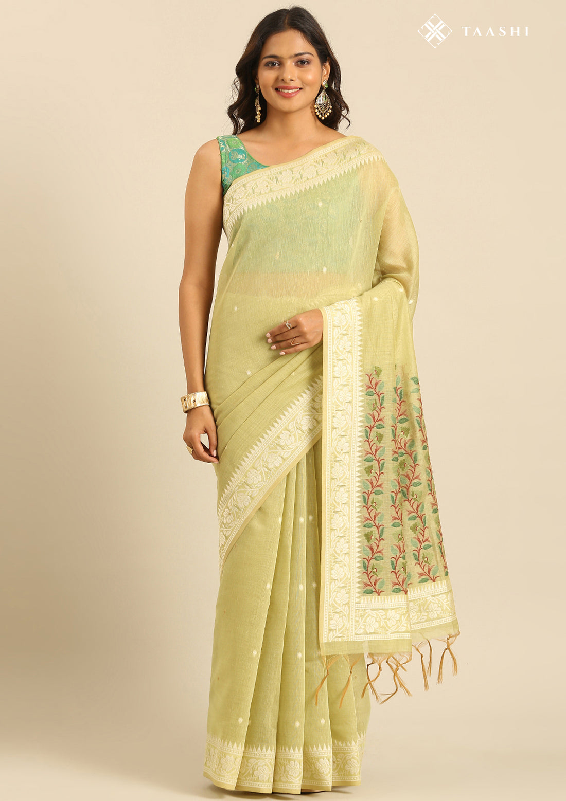 Linen Saree