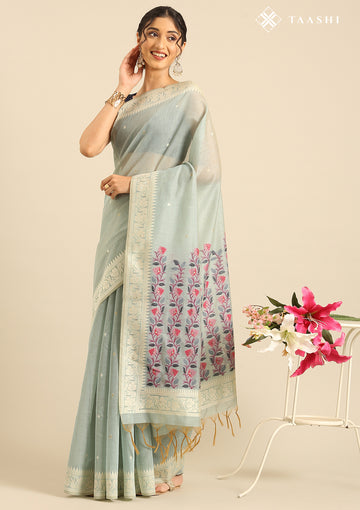 Linen Saree