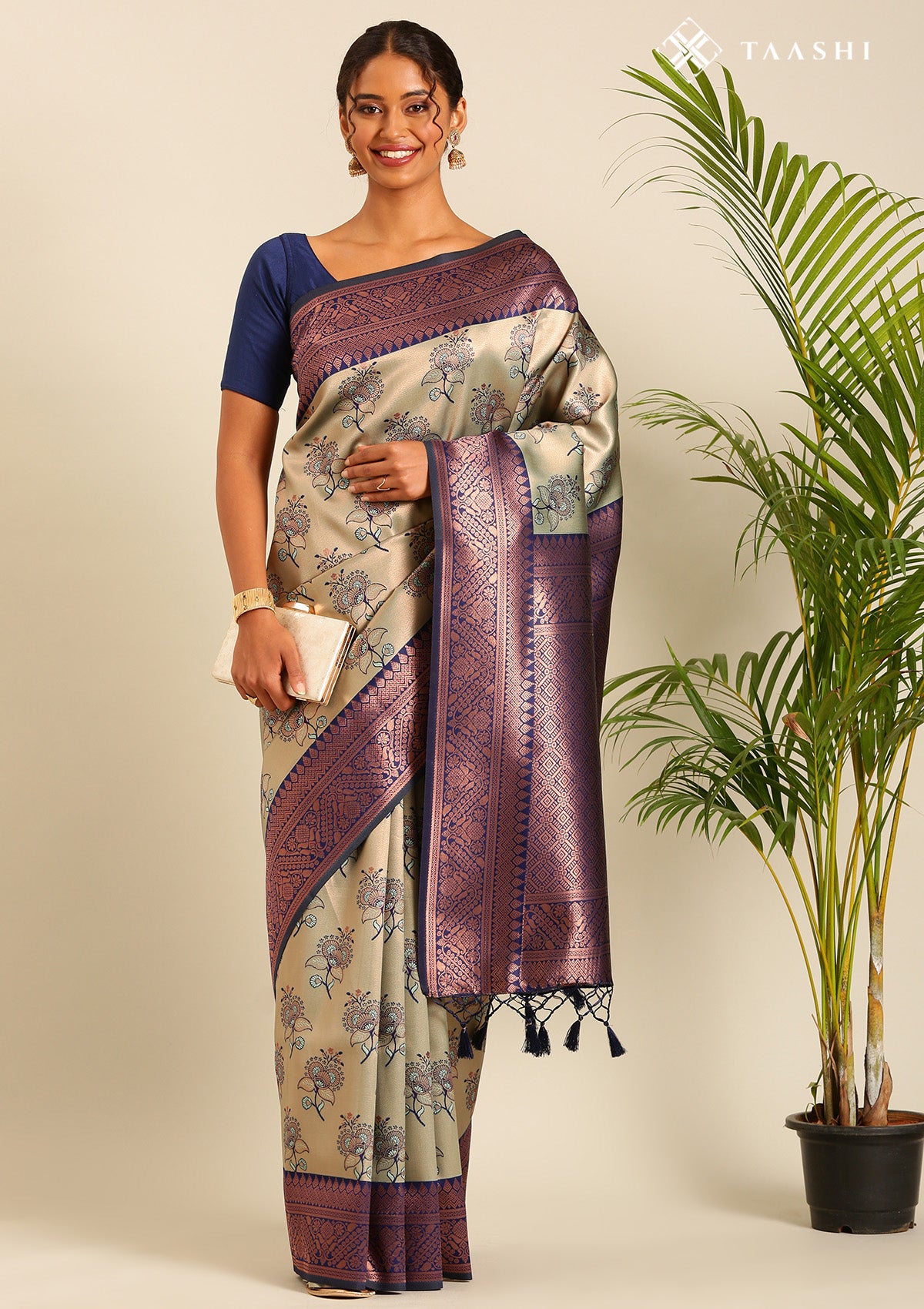 Green Saree
