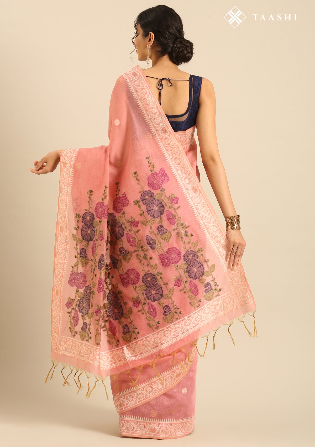 Linen Saree