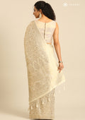 Golden Banarasi Saree - Taashi