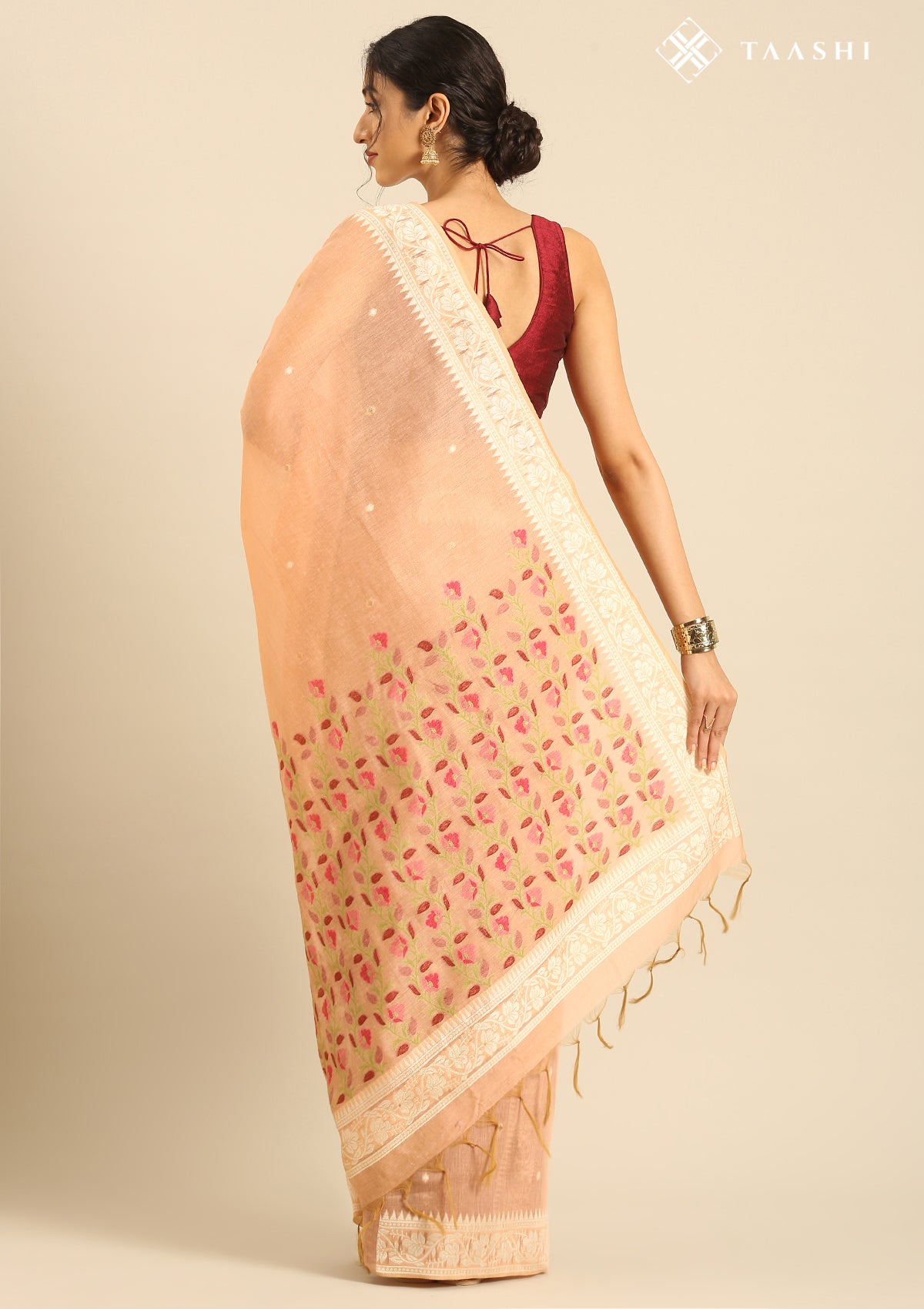 Linen Saree