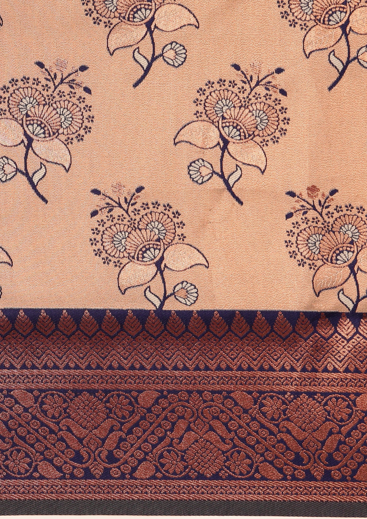Rose Gold Saree