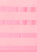 Pink Ombre Metallic Zari Striped Chiffon Saree - Taashi