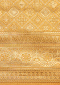 Mustard Banarasi Saree - Taashi