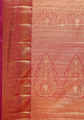 Mauve And Purple Kanchipuram Saree - Taashi