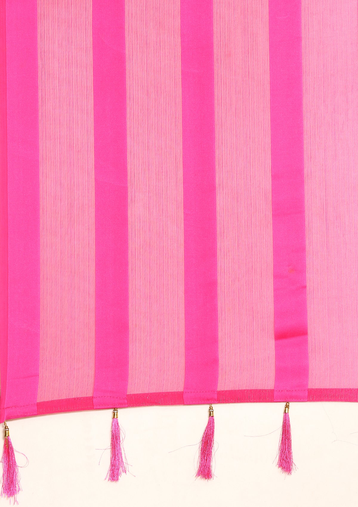 Pink Chiffon Saree