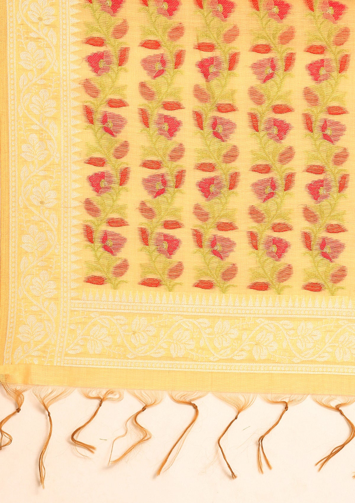 Linen Saree