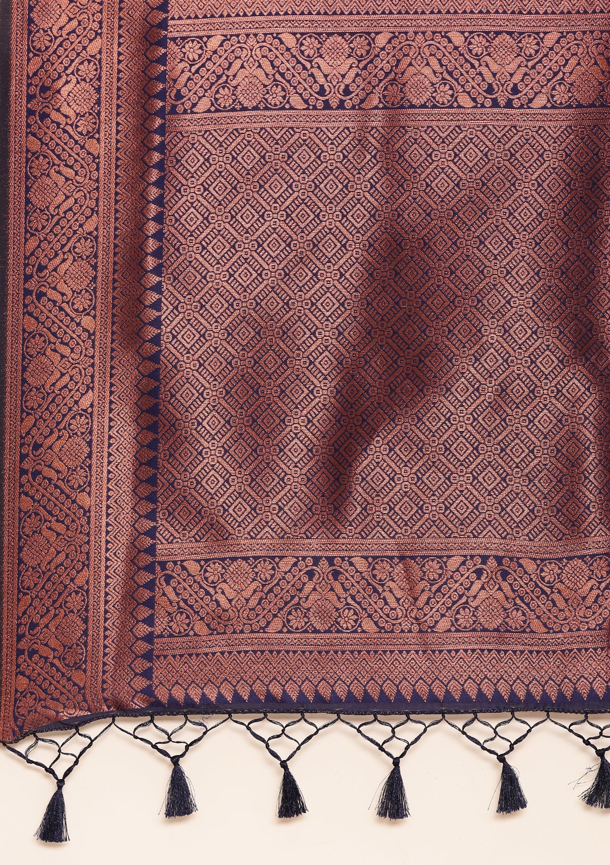 Rose Gold Saree