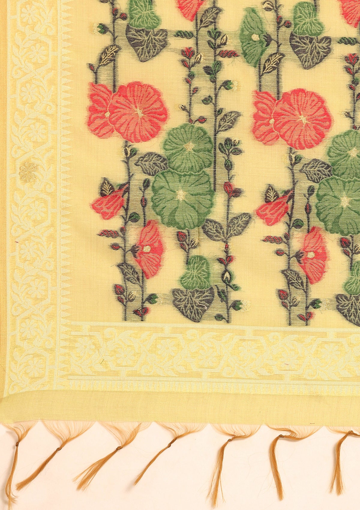 Linen Saree