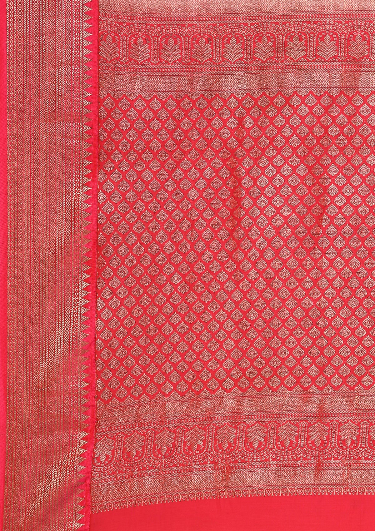 Flower Print Saree