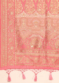 Pink Banarasi Saree - Taashi