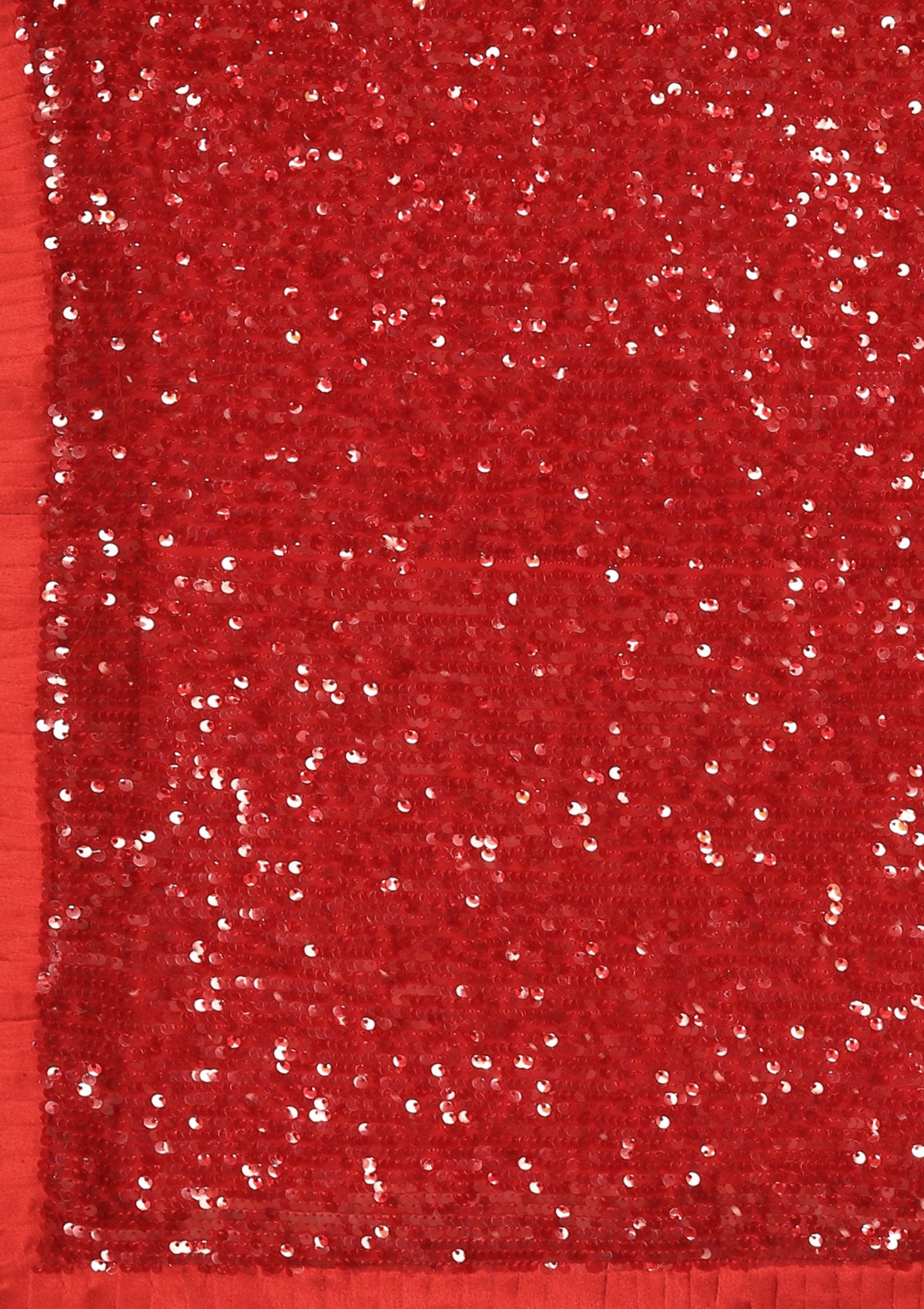 Red Chiffon Saree