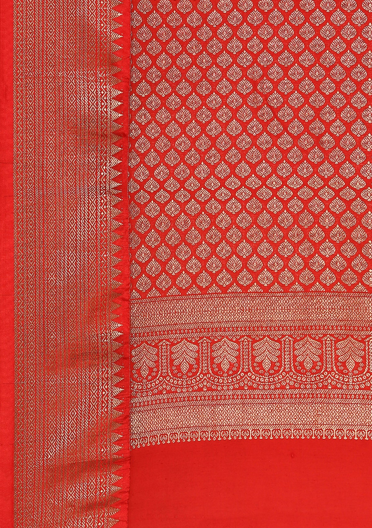 Flower Print Saree
