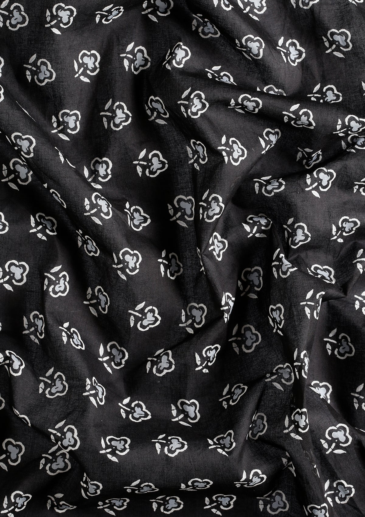 Black Cotton Saree