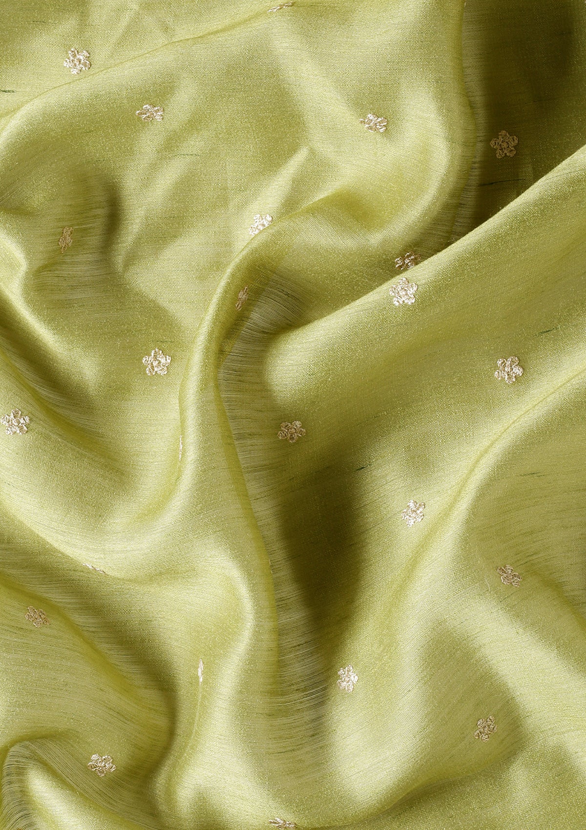 Green Linen Floral
