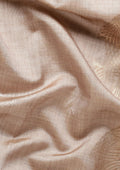 Dusty Brown Floral Woven Tussar Saree - Taashi