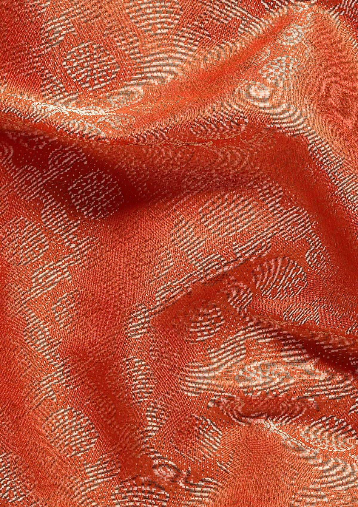 Green Semi Crepe Saree