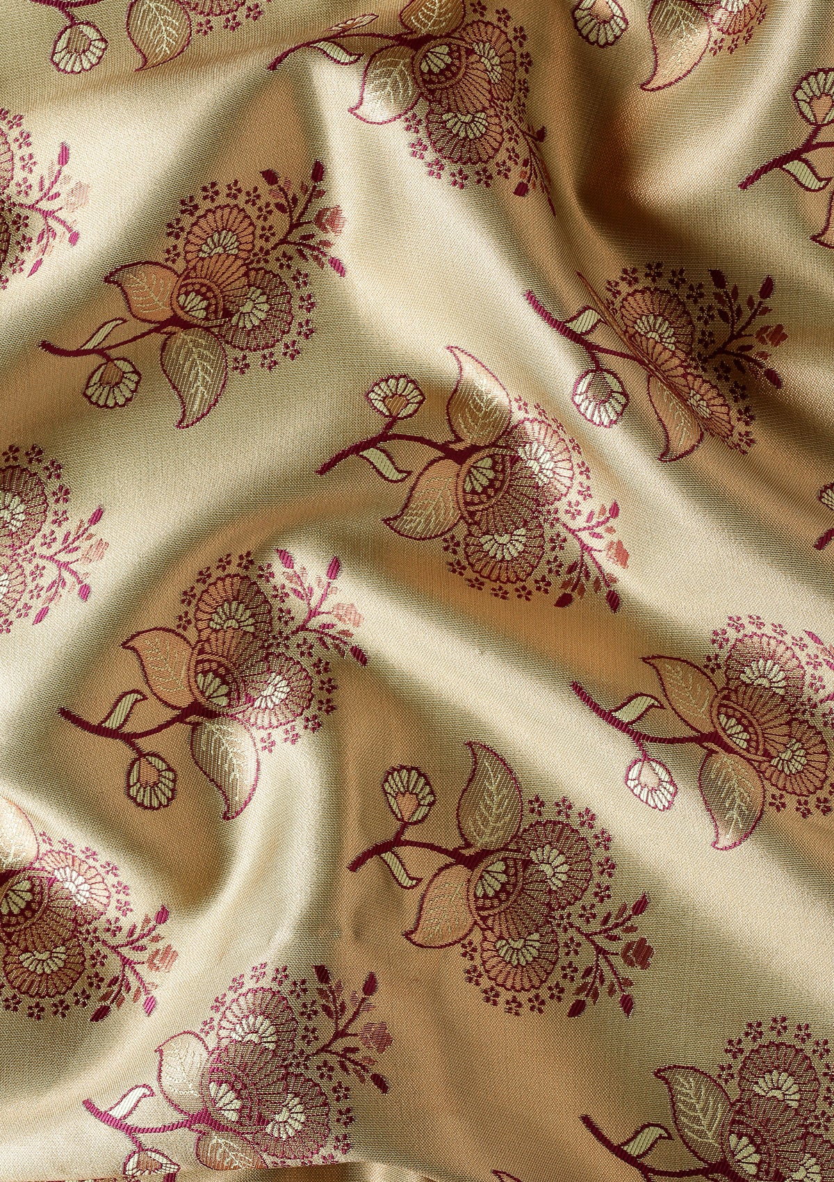 Floral Design Saree