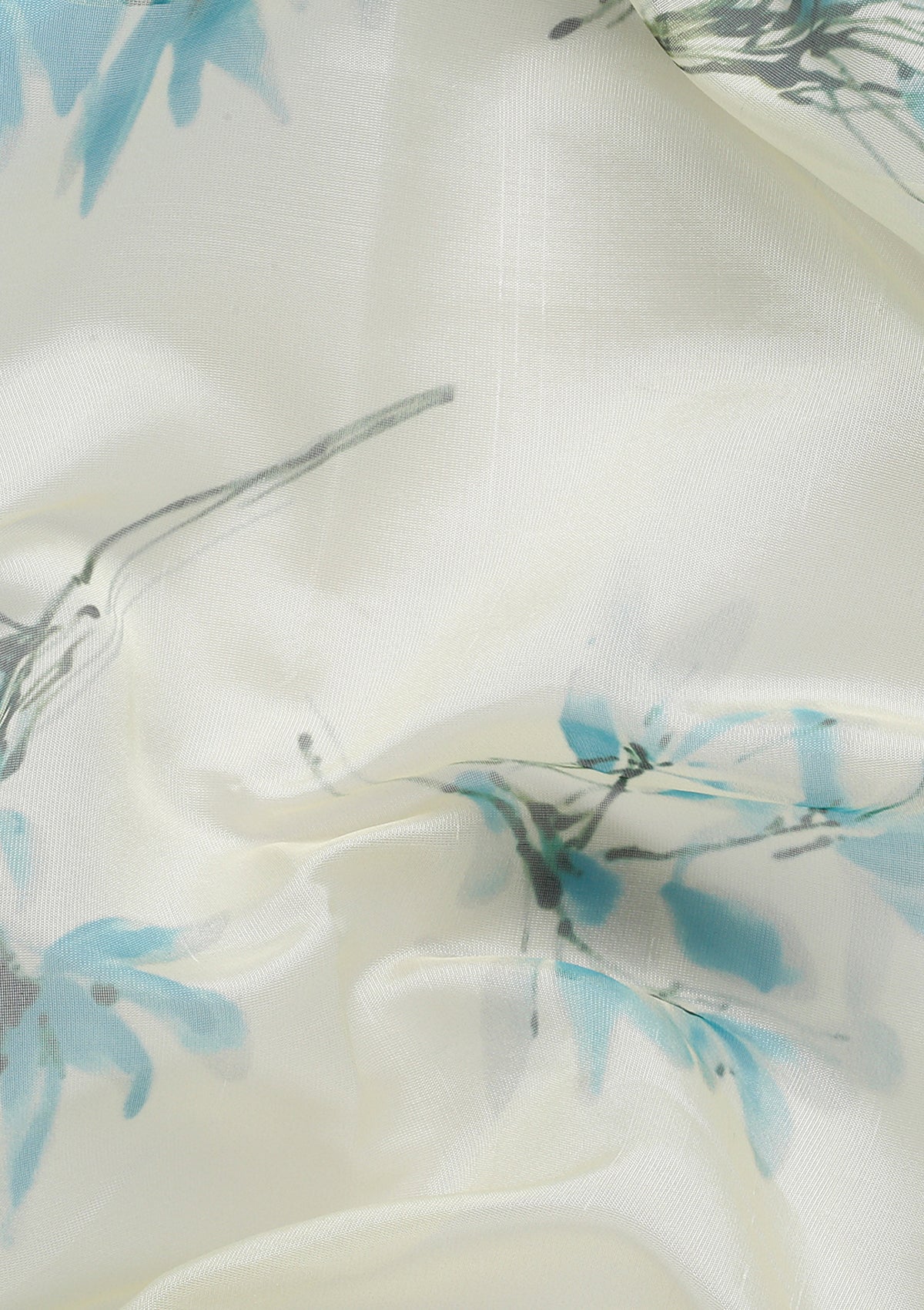Organza Floral Saree