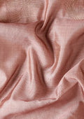 Dusty Pink Floral Woven Tussar Saree - Taashi